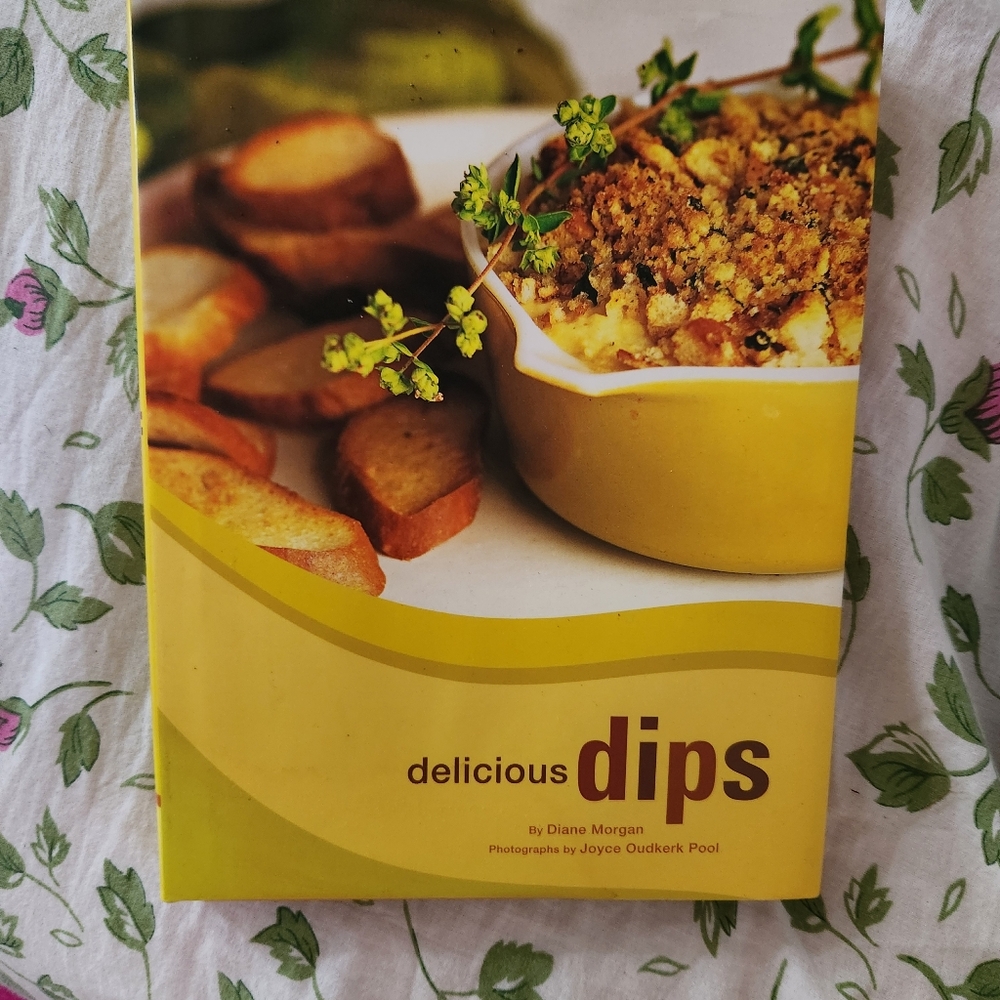 DIPS Cookbook by Diane Morgan Dips Dunk Crunch Munch 122 pgs Kitchen Essential
